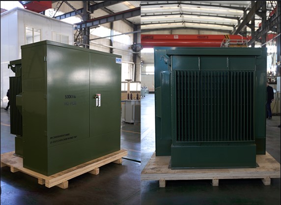 Transformador Pad Mounted 500 kVA 12,470/277-480 V Radial